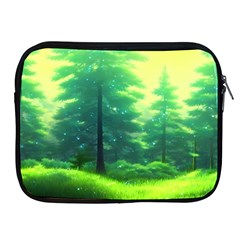 Anime Forrest Nature Fantasy Sunset Trees Woods Apple Ipad 2/3/4 Zipper Cases by Uceng