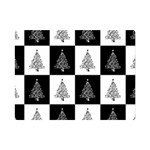 Christmas Tree Xmas Tree Flano Blanket (Mini) 35 x27  Blanket Front