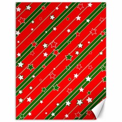 Christmas Paper Star Texture Canvas 12  X 16  by Uceng