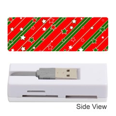 Christmas Paper Star Texture Memory Card Reader (stick) by Uceng