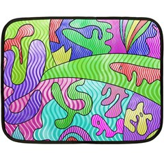 Colorful Stylish Design Fleece Blanket (mini) by gasi