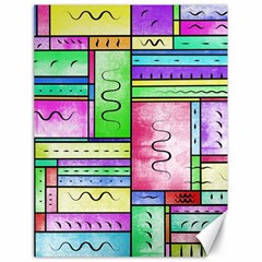 Colorful Pattern Canvas 18  X 24  by gasi