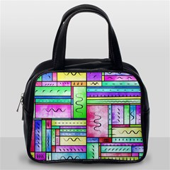 Colorful Pattern Classic Handbag (one Side) by gasi