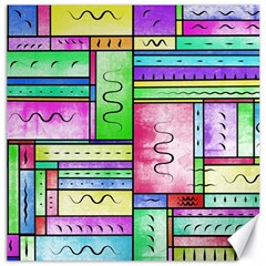 Colorful Pattern Canvas 20  X 20  by gasi