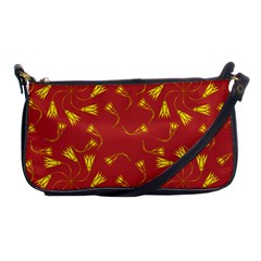 Background Pattern Texture Design Shoulder Clutch Bag by Ravend