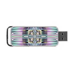 Modern Art Abstract Pattern Portable Usb Flash (one Side) by Ravend