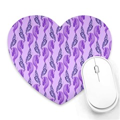 Unicorn Butterfly Heart Mousepad by Sparkle