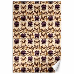 Pugs Canvas 20  X 30  by Sparkle