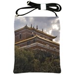 Buddhist Temple, Lavalleja, Uruguay Shoulder Sling Bag Front