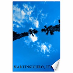 Trees & Sky In Martinsicuro, Italy  Canvas 20  X 30  by ConteMonfrey