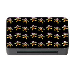 Dancing Clowns Black Memory Card Reader With Cf by TetiBright