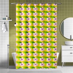 Floral Shower Curtain 48  X 72  (small)  by Sparkle