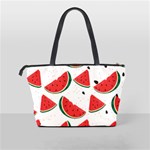 Watermelon Seamless Pattern Classic Shoulder Handbag Back