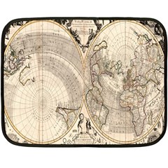 Mapa Mundi - 1774 Fleece Blanket (mini) by ConteMonfrey