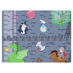 Dnd Premium Plush Fleece Blanket (extra Small) by NerdySparkleGoth