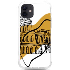 Colosseo Draw Silhouette Iphone 12/12 Pro Tpu Uv Print Case by ConteMonfrey