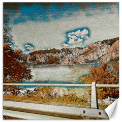 Side Way To Lake Garda, Italy  Canvas 16  X 16  by ConteMonfrey