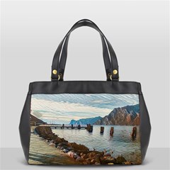 Ducks On Gardasee Oversize Office Handbag (2 Sides) by ConteMonfrey