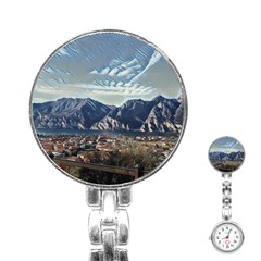 Lake In Italy Stainless Steel Nurses Watch by ConteMonfrey