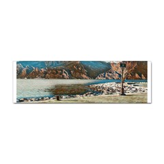 Calm Day On Lake Garda Sticker (bumper) by ConteMonfrey