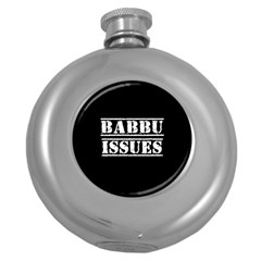 Babbu Issues - Italian Daddy Issues Round Hip Flask (5 Oz) by ConteMonfrey