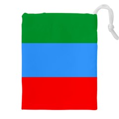 Dagestan Flag Drawstring Pouch (4xl) by tony4urban