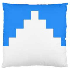 Akershus Flag Large Premium Plush Fleece Cushion Case (one Side) by tony4urban