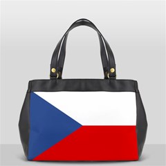 Czech Republic Oversize Office Handbag (2 Sides) by tony4urban