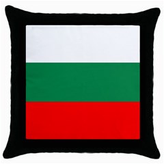 Bulgaria Throw Pillow Case (black) by tony4urban