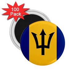 Barbados 2 25  Magnets (100 Pack)  by tony4urban