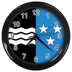 Aargau Wall Clock (black) by tony4urban