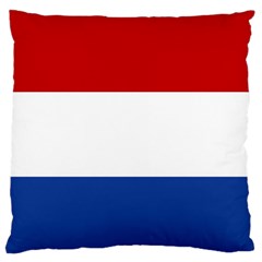 Netherlands Large Premium Plush Fleece Cushion Case (one Side) by tony4urban