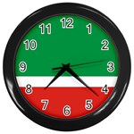 Chechen Republic Wall Clock (Black) Front