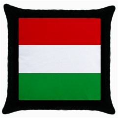 Hungary Throw Pillow Case (black) by tony4urban