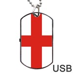 London Dog Tag USB Flash (One Side) Front