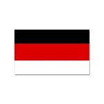 Berlin Old Flag Sticker (Rectangular) Front