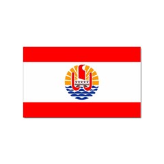 French Polynesia Sticker (rectangular) by tony4urban