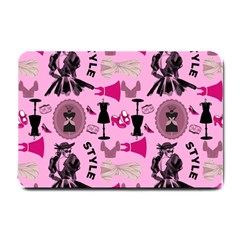 Fashion Girl Newyork Bts Nft Small Doormat by Ravend