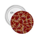 Cookies With Strawberry Jam Motif Pattern 2.25  Buttons Front