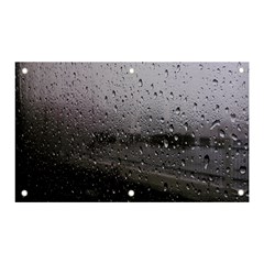 Rain On Glass Texture Banner And Sign 5  X 3  by artworkshop