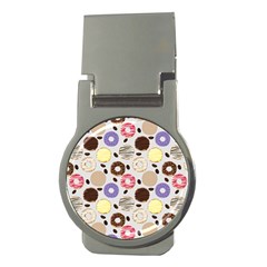 Donuts! Money Clips (round)  by fructosebat