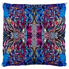 Abstract Blend Repeats Standard Premium Plush Fleece Cushion Case (two Sides) by kaleidomarblingart