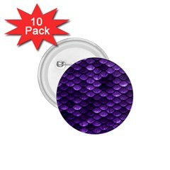 Purple Scales! 1 75  Buttons (10 Pack) by fructosebat