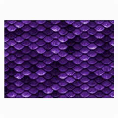 Purple Scales! Large Glasses Cloth (2 Sides) by fructosebat