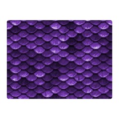 Purple Scales! Premium Plush Fleece Blanket (mini) by fructosebat