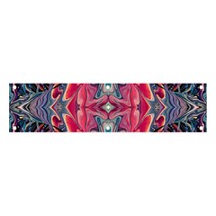 Abstract Arabesque Banner And Sign 4  X 1  by kaleidomarblingart