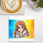 Nami Lovers Money UV Print Square Tile Coaster  Front