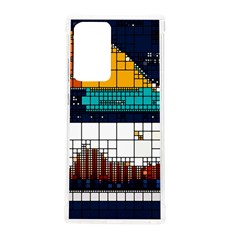 Abstract Statistics Rectangles Classification Samsung Galaxy Note 20 Ultra Tpu Uv Case by Pakemis