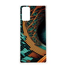 Big Data Abstract Abstract Background Backgrounds Samsung Galaxy Note 20 Tpu Uv Case by Pakemis