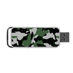 Camouflage Camo Army Soldier Pattern Military Portable Usb Flash (two Sides) by Jancukart